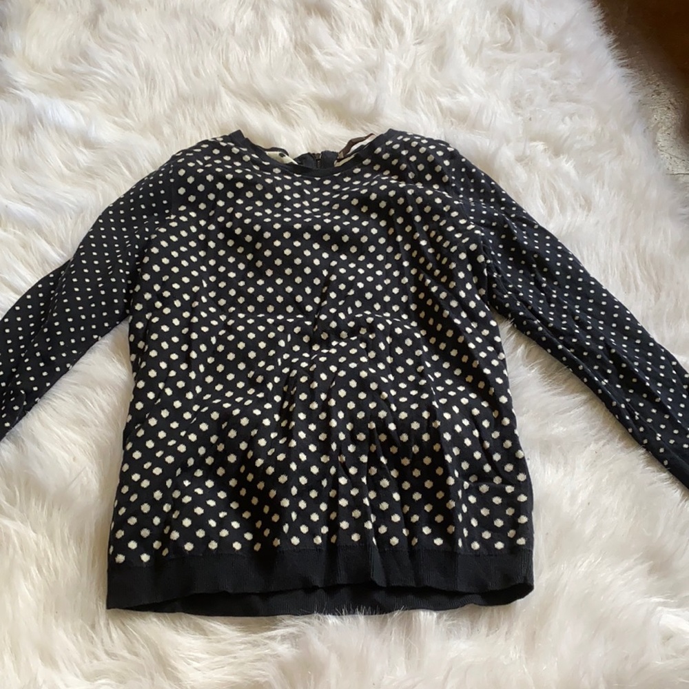 Polka dot sweater